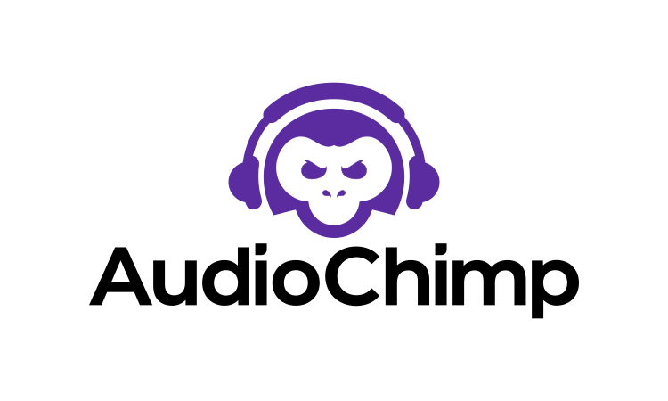 AudioChimp.com - Creative brandable domain for sale